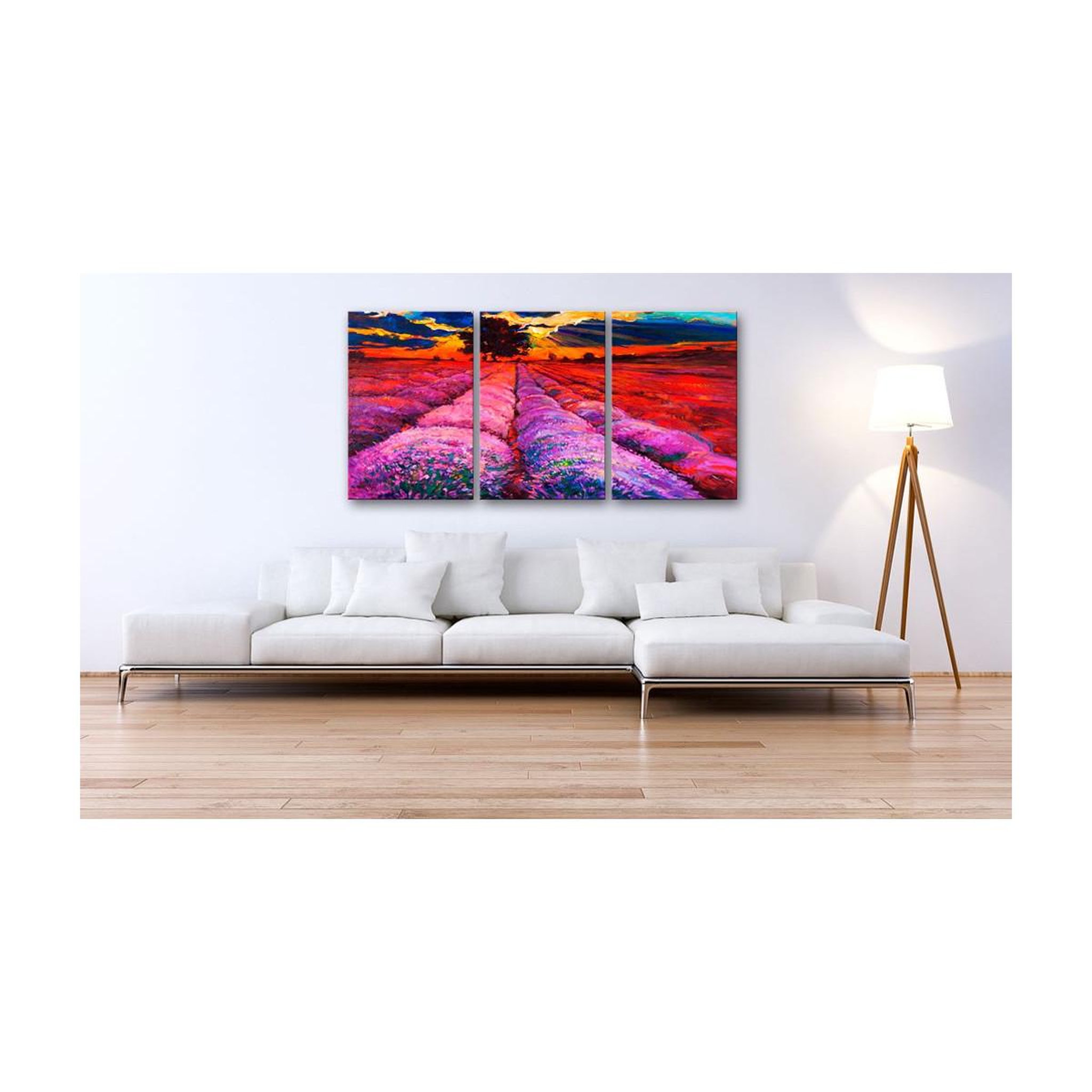 Voir la diapositive 2 : Paris Prix Tableau imprimé  land of colours