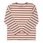 Voir la diapositive 2 : ELLE EST OU LA MER T-shirt Marinière /Beige Enfant EOM Loris