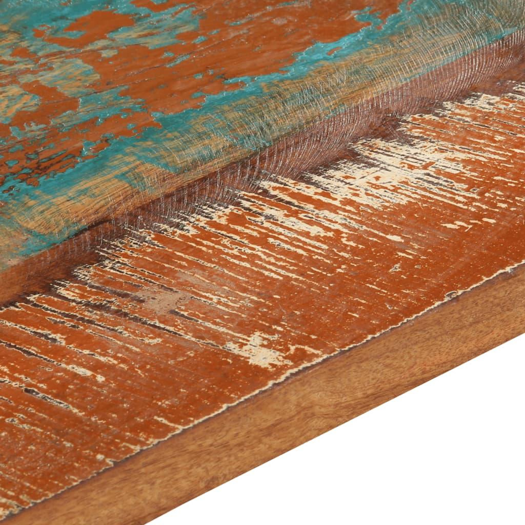 Voir la diapositive 5 : VIDAXL Dessus de table carre 60x60 cm 25-27 mm Bois de recuperation