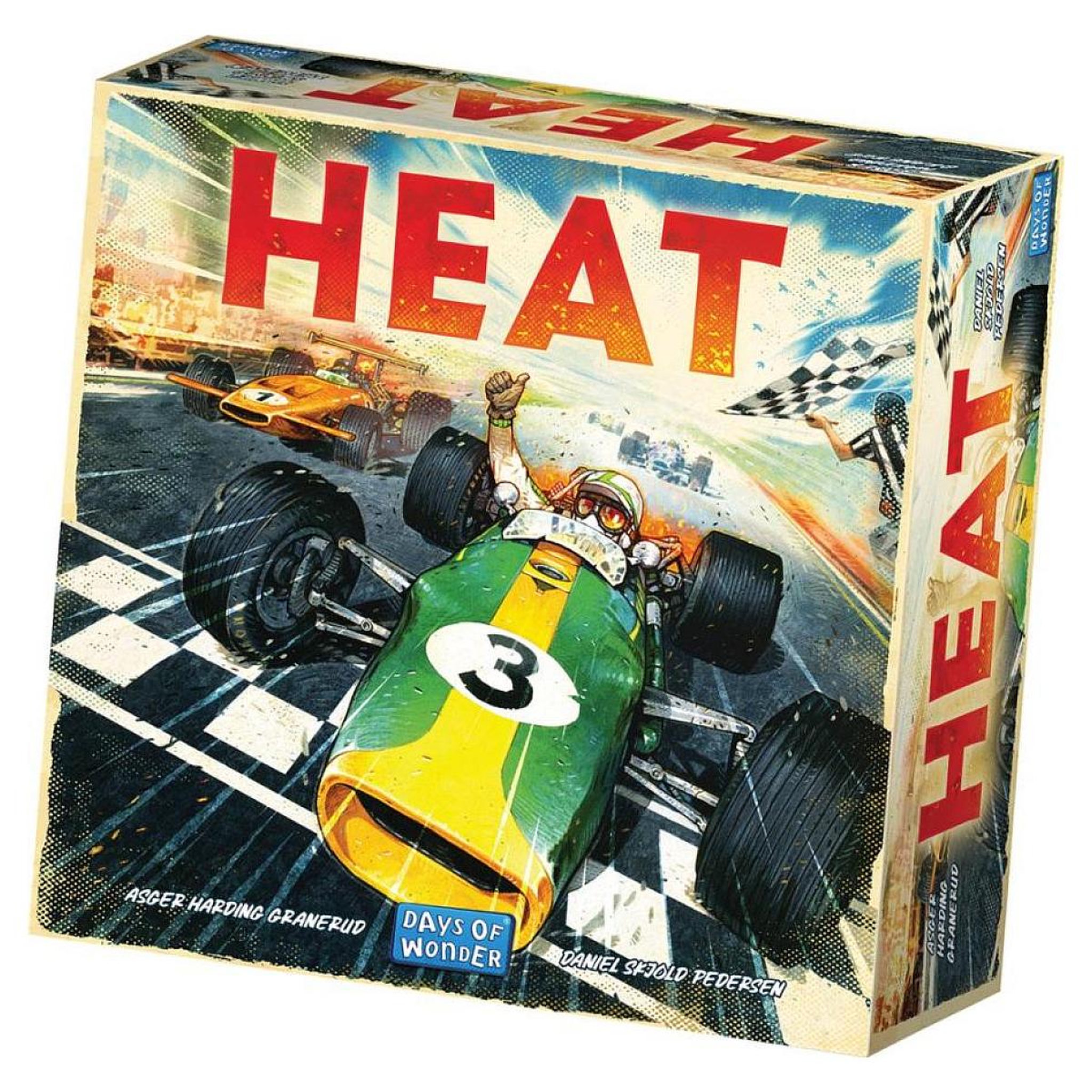 Voir la diapositive 1 : Asmodee Heat - jeu de societe - Days of Wonder