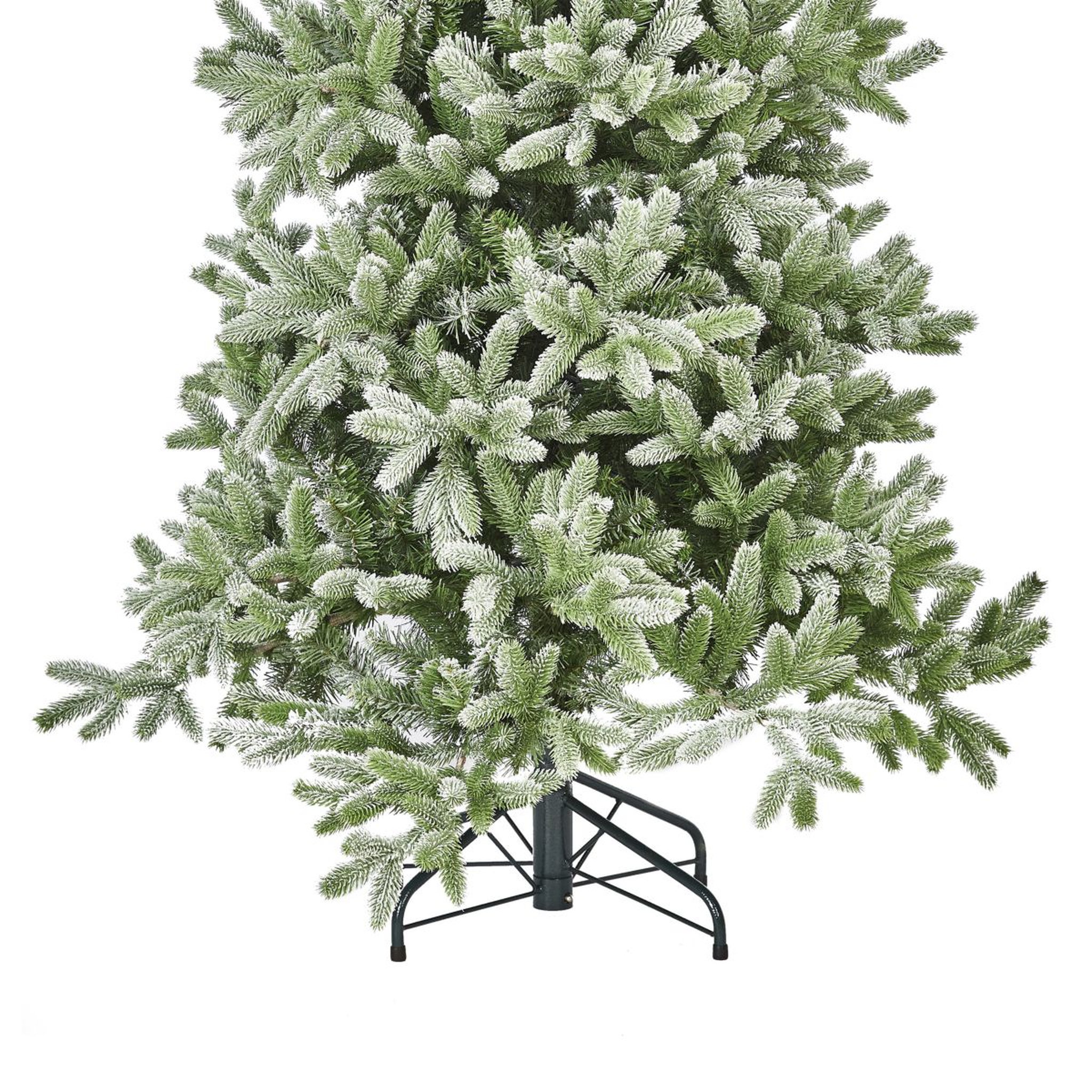 Voir la diapositive 2 : ACTUEL Sapin de Noël artificiel Snowy Sossel 180 cm Ø 111 cm