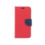 amahousse Housse Huawei Y5 2018 folio rouge languette aimantée