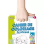 Paris Prix Cahier de Coloriage  Poignée  15x25cm Blanc