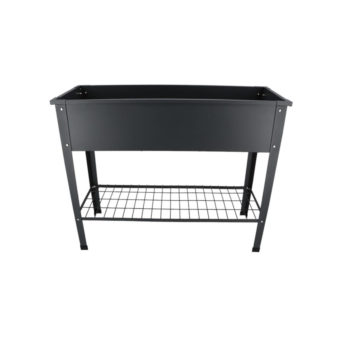 ESSCHERT DESIGN Carré potager en métal anthracite L - Esschert Design