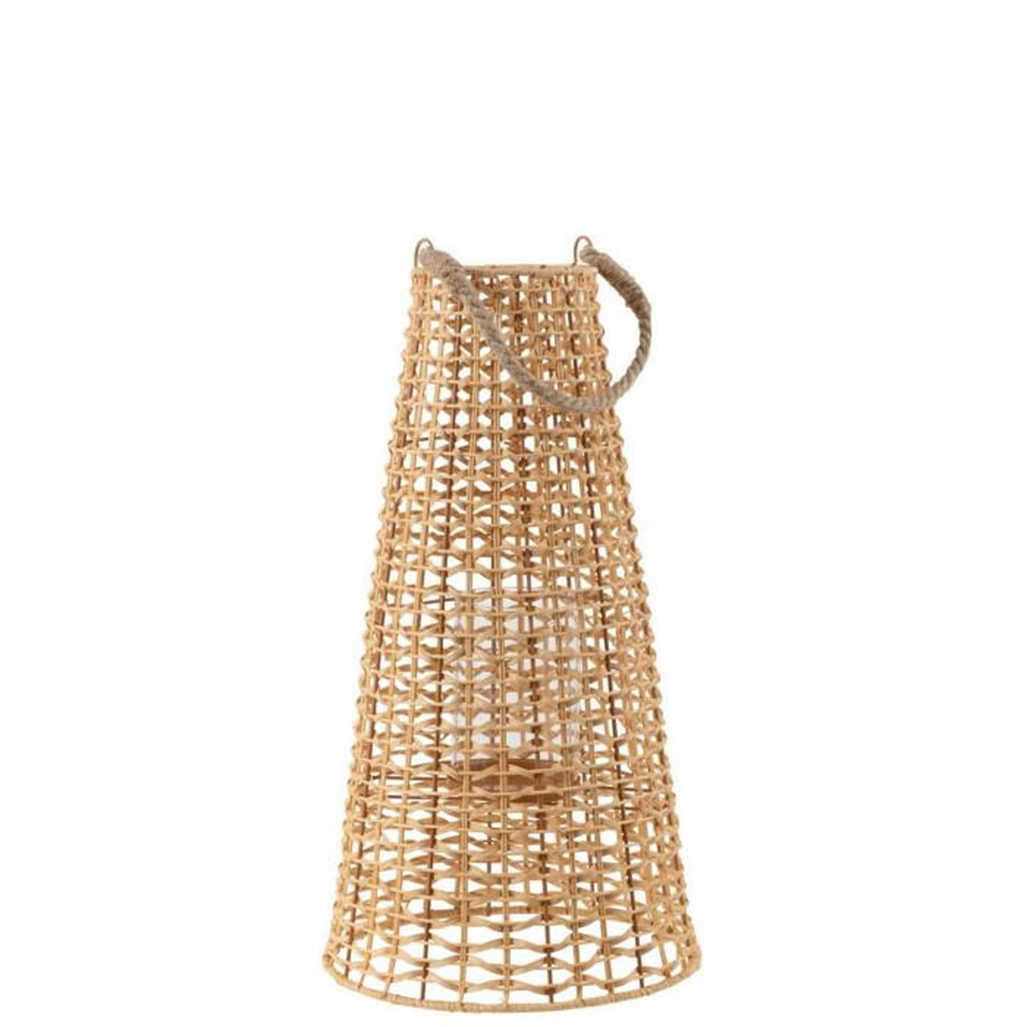 Voir la diapositive 2 : Paris Prix Lanterne en Rotin  Anais  55cm Naturel