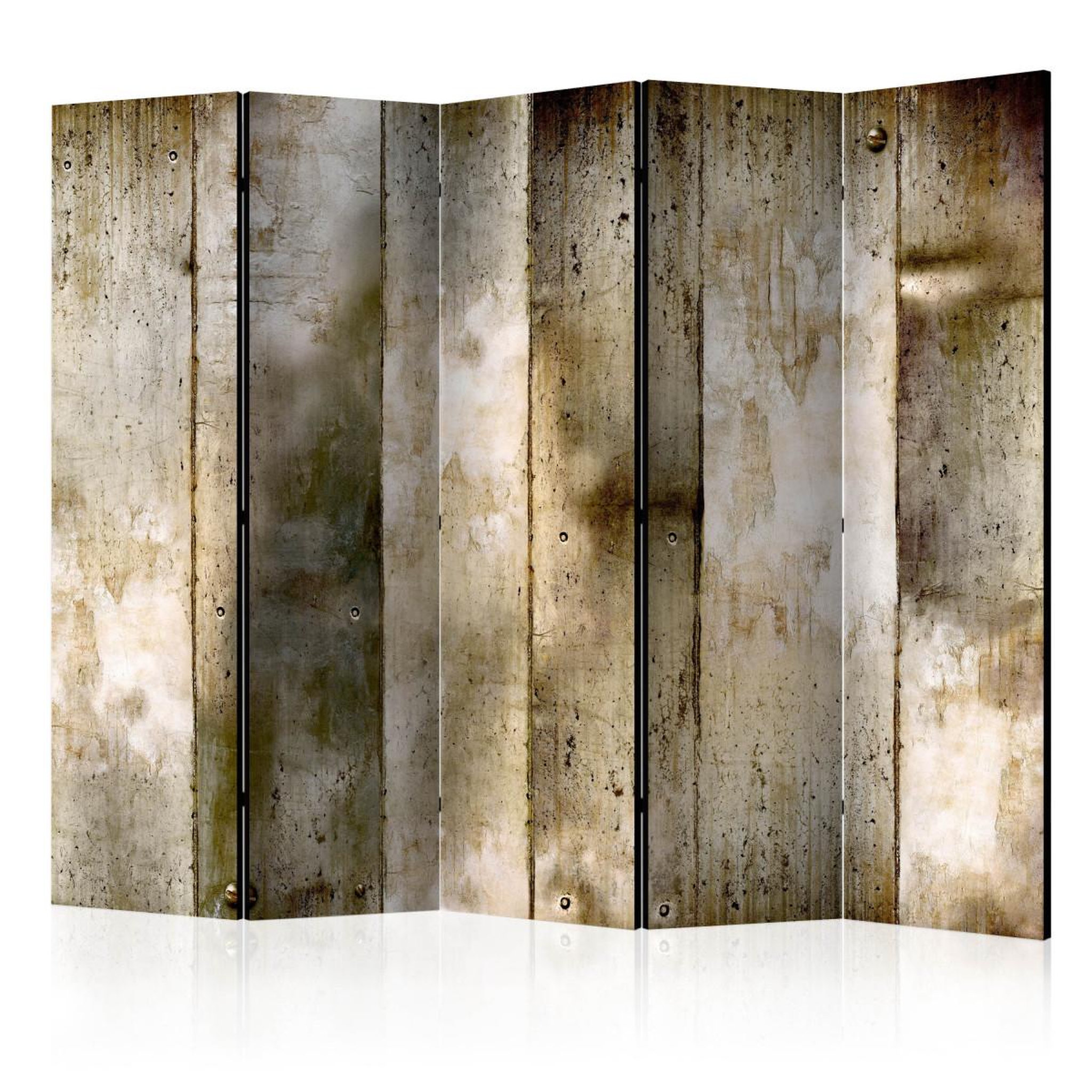 Paris Prix Paravent 5 volets  gold stripes  172x225cm