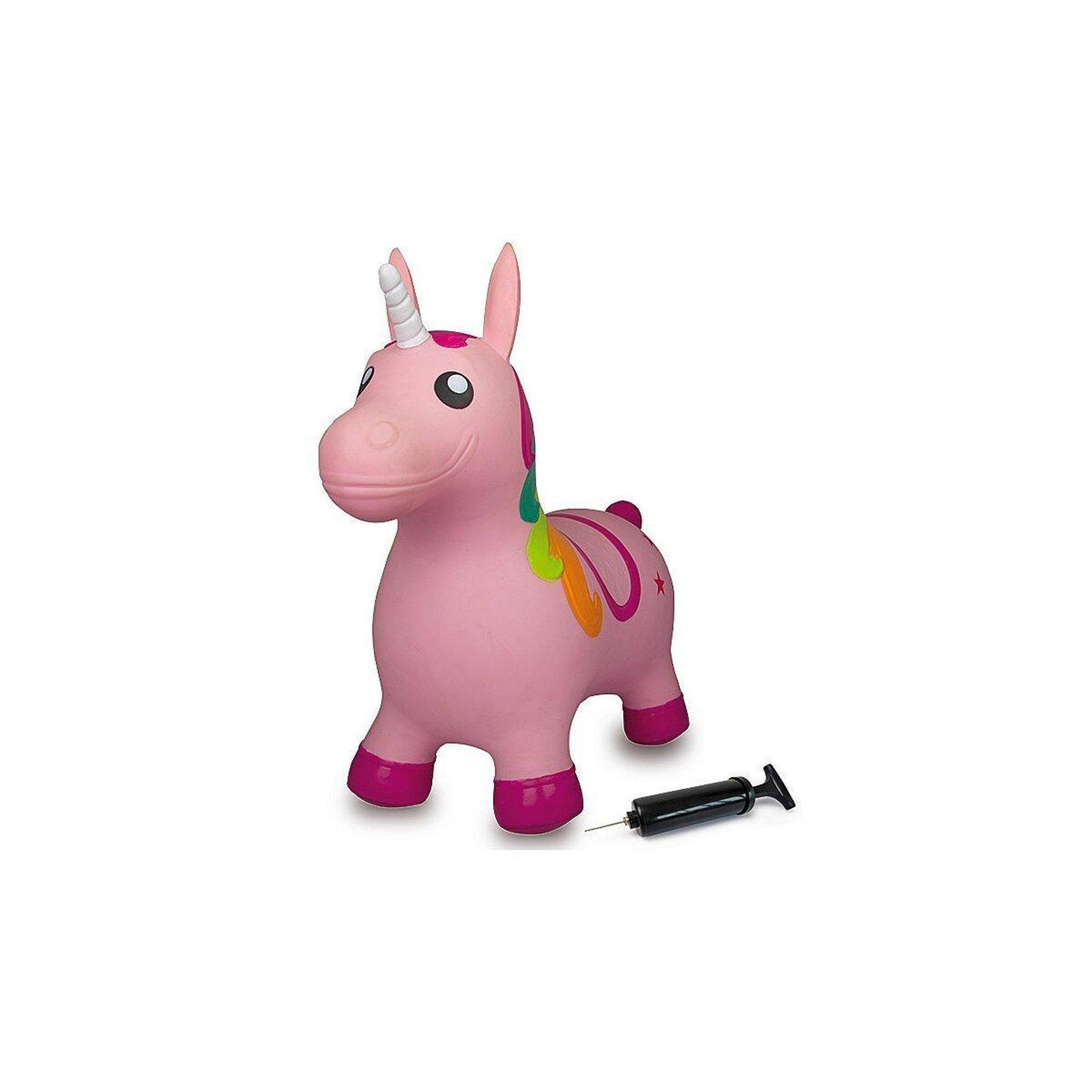 Voir la diapositive 5 : Jamara Animal rebondissante licorne hoppydoo multicolore avec pompe