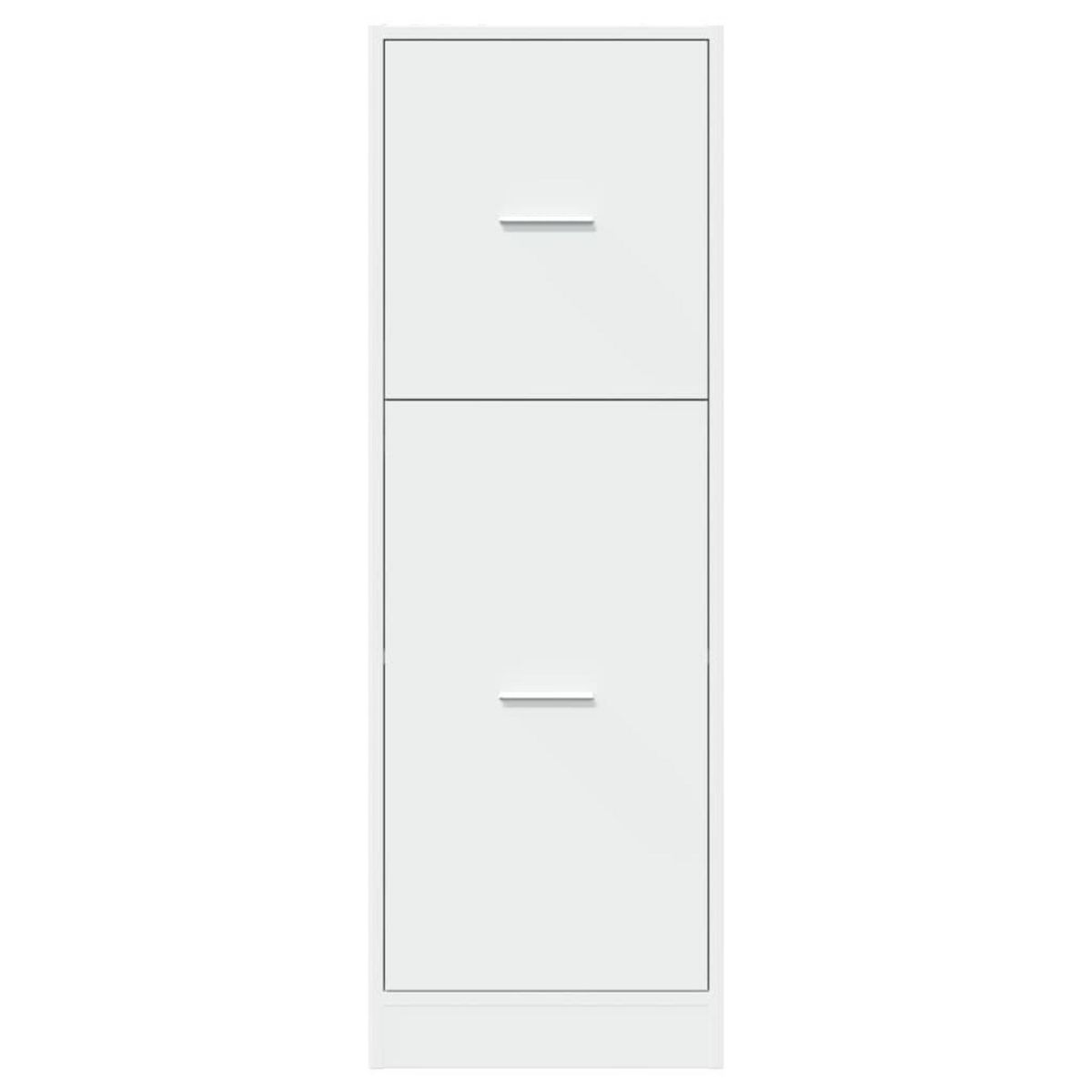 VIDAXL Armoire d'apothicaire blanc 40x41x118 cm bois d'ingenierie