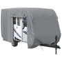 Voir la diapositive 2 : VIDAXL Housse de caravane gris 460x250x220 cm tissu non tisse