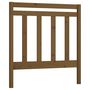 Voir la diapositive 2 : VIDAXL Tete de lit Marron miel 95x4x100 cm Bois massif de pin