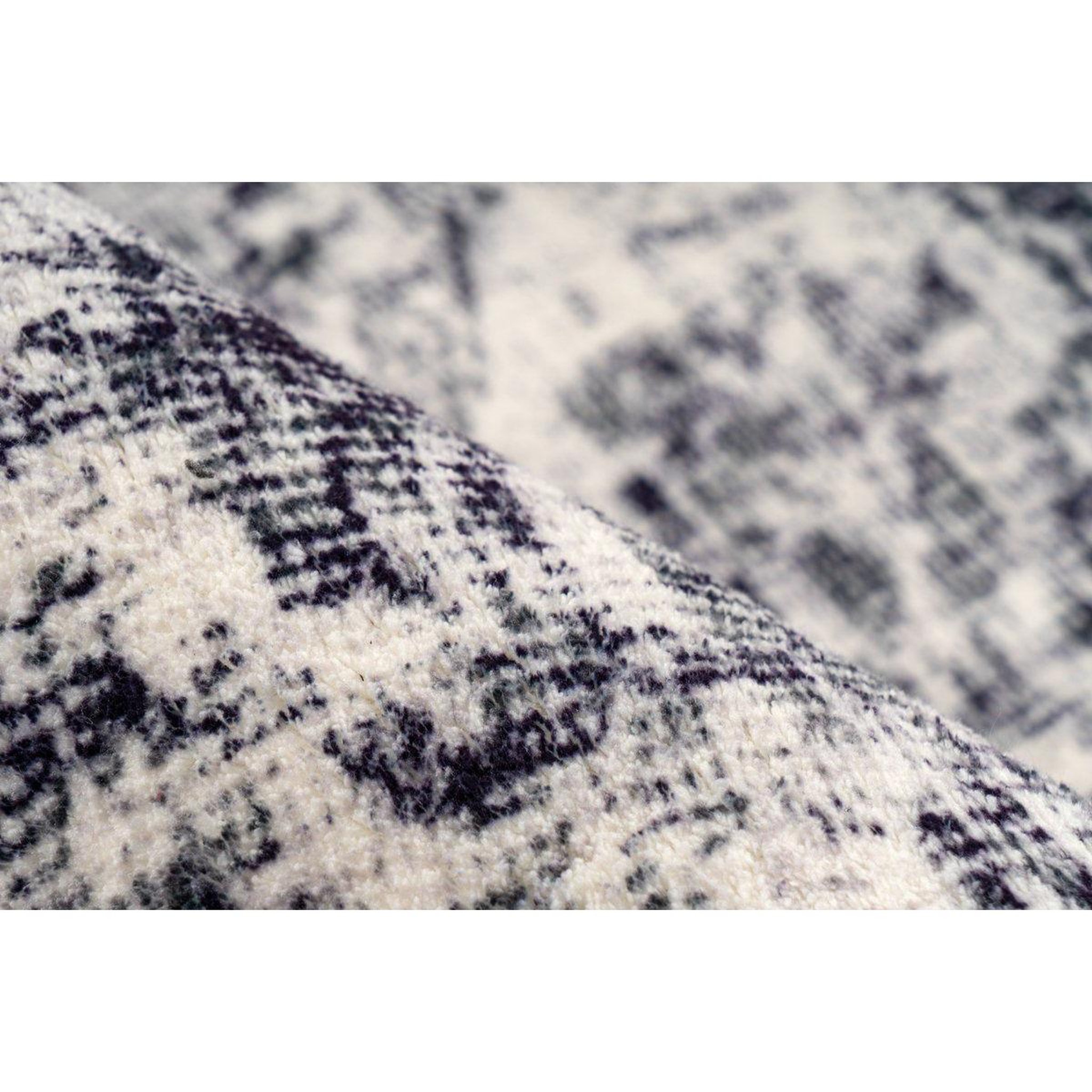 Voir la diapositive 3 : Paris Prix Tapis Rétro Tissé à la Main  Piedmont  Gris