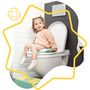 Voir la diapositive 2 : BADABULLE Réducteur de toilette confort avec poignées 