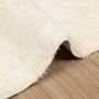 Voir la diapositive 5 : VIDAXL Tapis Shaggy a poils longs NAVARRA creme 200x290 cm polyester