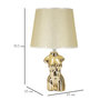 Voir la diapositive 6 : Paris Prix Lampe à Poser en Céramique  Woman  42cm Or