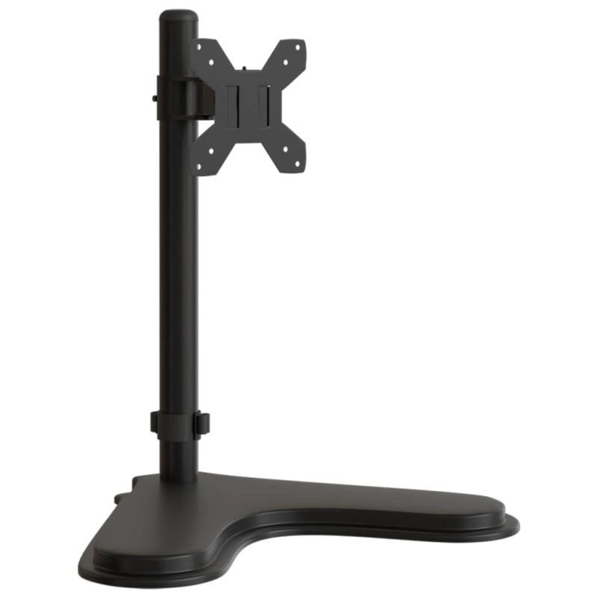 Voir la diapositive 2 : VIDAXL Support de moniteur noir acier VESA 75 100 mm