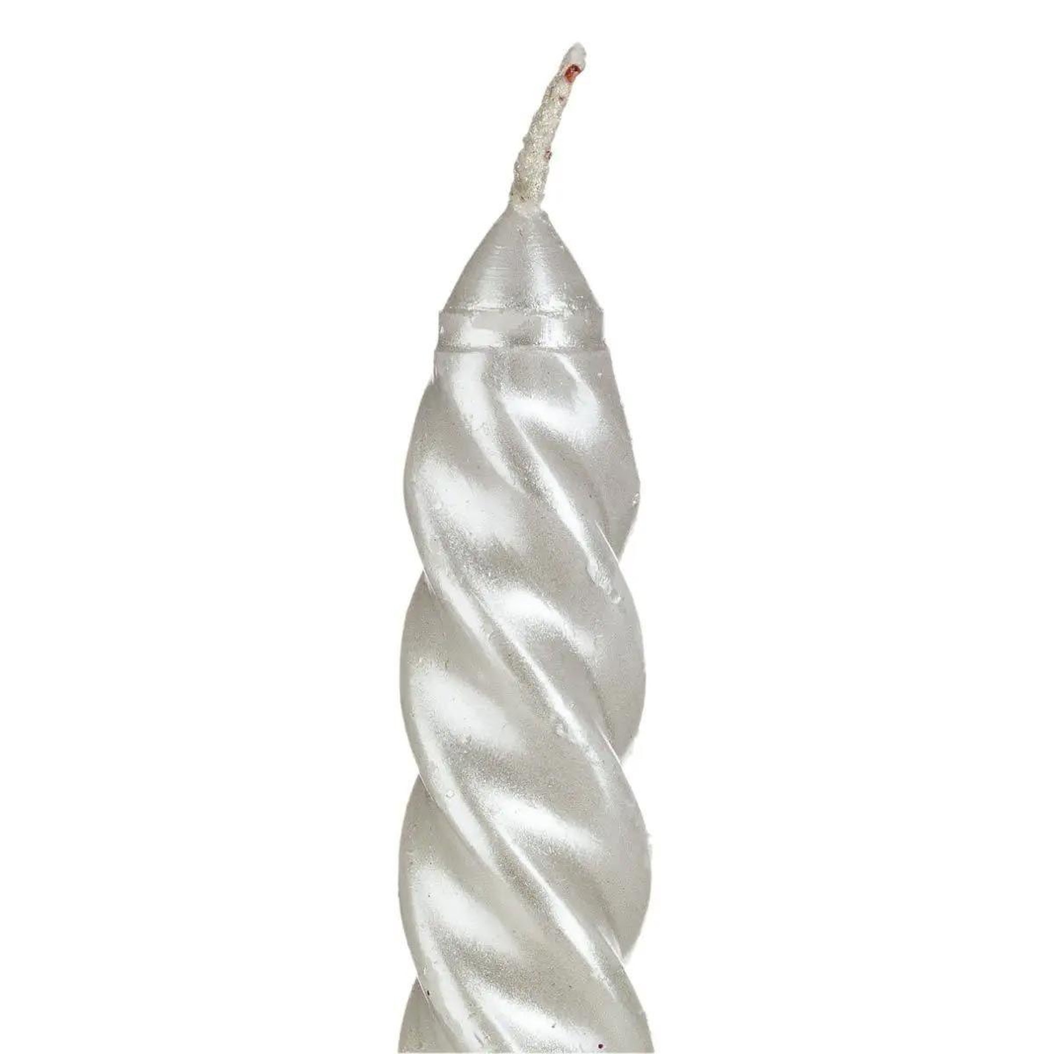 Voir la diapositive 4 : ATMOSPHERA Lot de 4 Bougies Bâton  Colorama  48g Blanc