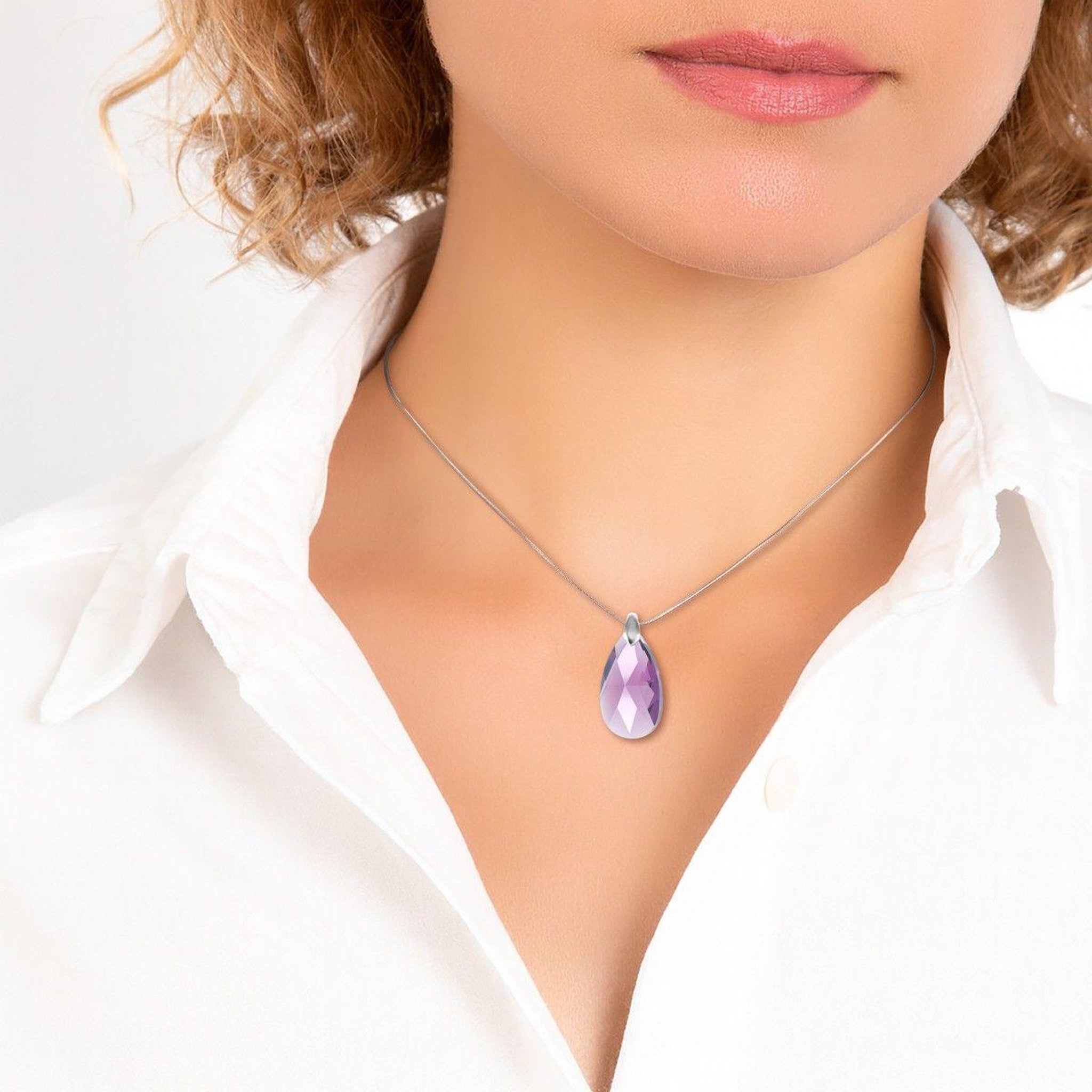 SC CRYSTAL Collier goutte par SC Crystal®