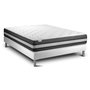 Voir la diapositive 2 : VITALIT Ensemble VITALSPRING ZEN 180 x 200 cm sommier Kit blanc