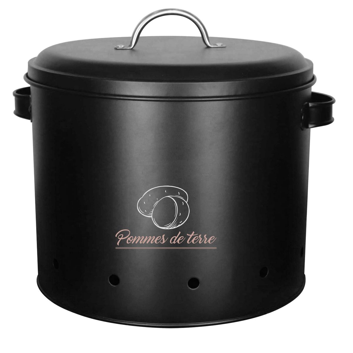 Boite de conservation pomme de terre 22.5 x 17.6 cm  