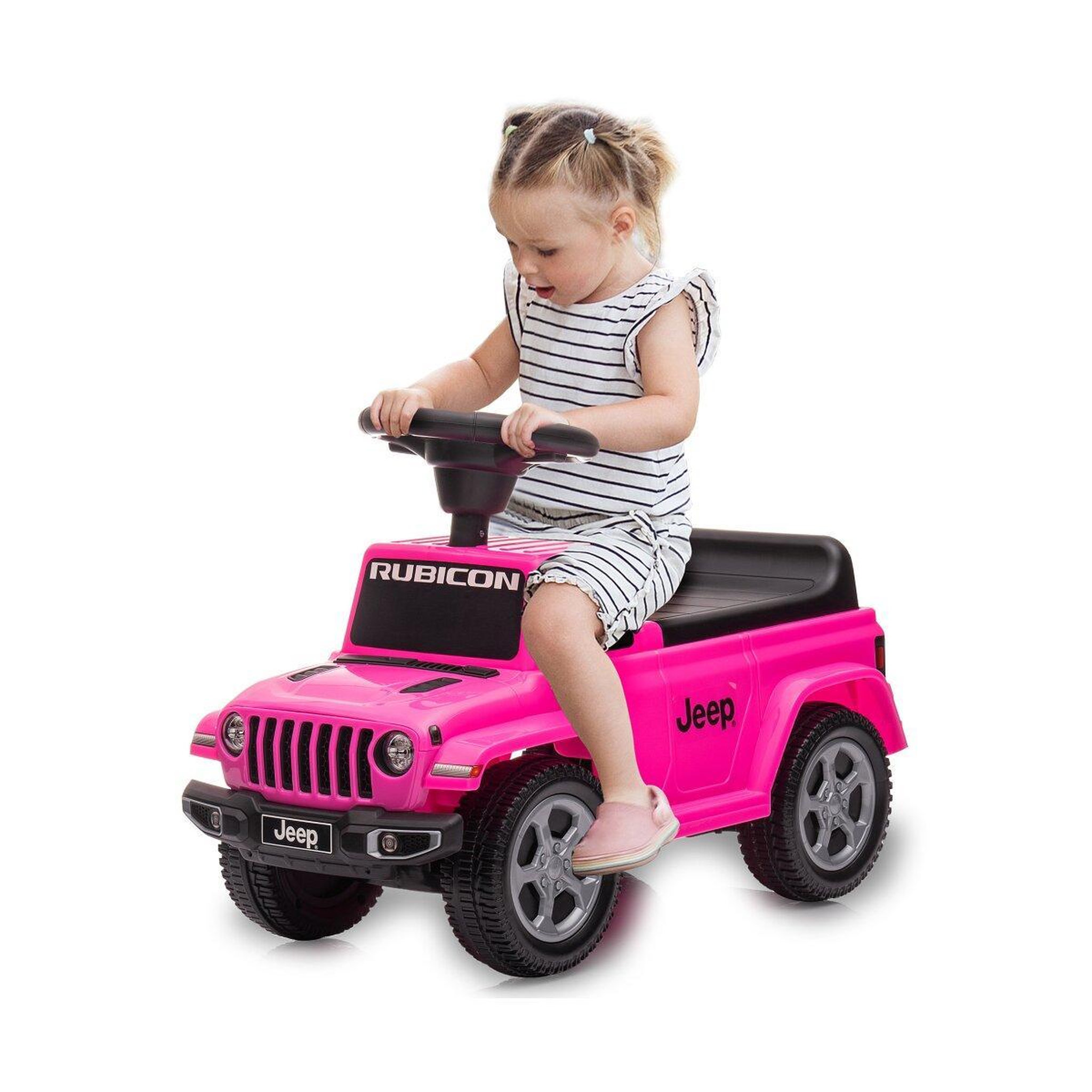 Voir la diapositive 3 : Jamara Porteur Jeep Gladiator rose