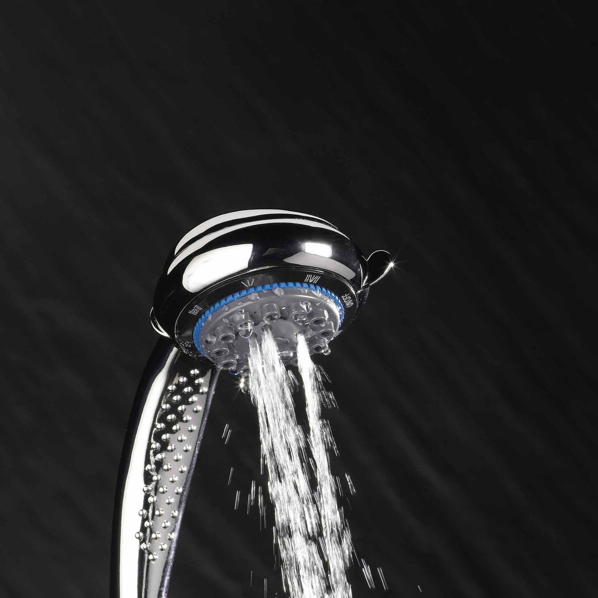 Voir la diapositive 6 : Douceur d'Intérieur Pommeau de douche 8 jets - chromé