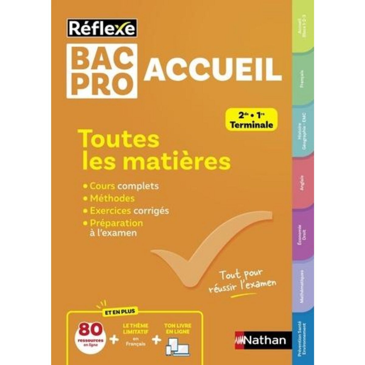 TOUTES LES MATIERES BAC PRO ACCUEIL. 2DE, 1RE, TERMINALE, Beddeleem Dominique