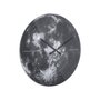 Karlsson Horloge murale en verre Lune - Gris