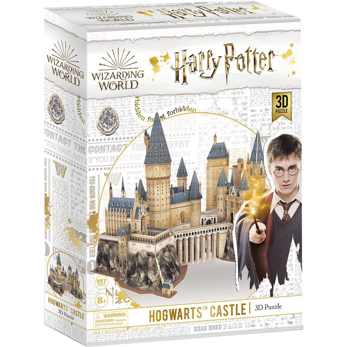 ASMODEE Harry Potter - 4D modèle Kit HP - Le château de Poudlard