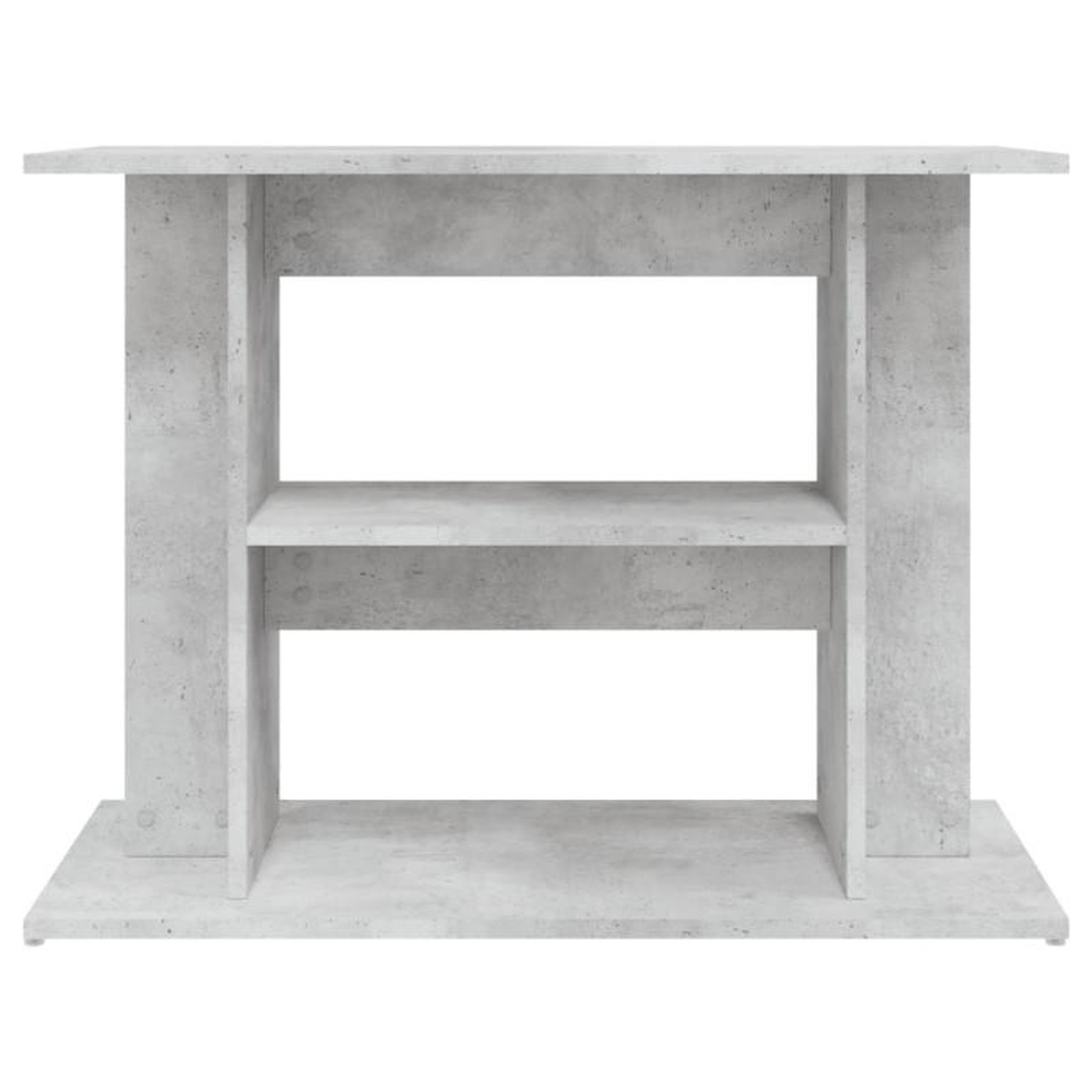 Voir la diapositive 4 : VIDAXL Support pour aquarium gris béton 80x35x60 cm bois d ingénierie