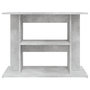 Voir la diapositive 4 : VIDAXL Support pour aquarium gris béton 80x35x60 cm bois d ingénierie