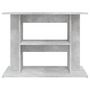 Voir la diapositive 4 : VIDAXL Support pour aquarium gris béton 80x35x60 cm bois d ingénierie