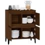 Voir la diapositive 5 : VIDAXL Buffet Chene marron 60x35x70 cm Bois d&apos;ingenierie