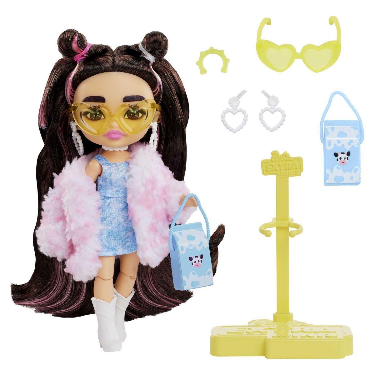 MATTEL Poupée Barbie Xtra mini DV