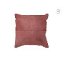 Voir la diapositive 2 : Paris Prix Coussin Effet Peau  Norbert  45x45cm Rouge