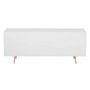 Voir la diapositive 4 : Paris Prix Buffet 4 Tiroirs & 2 Portes  Remina  150cm Blanc & Or