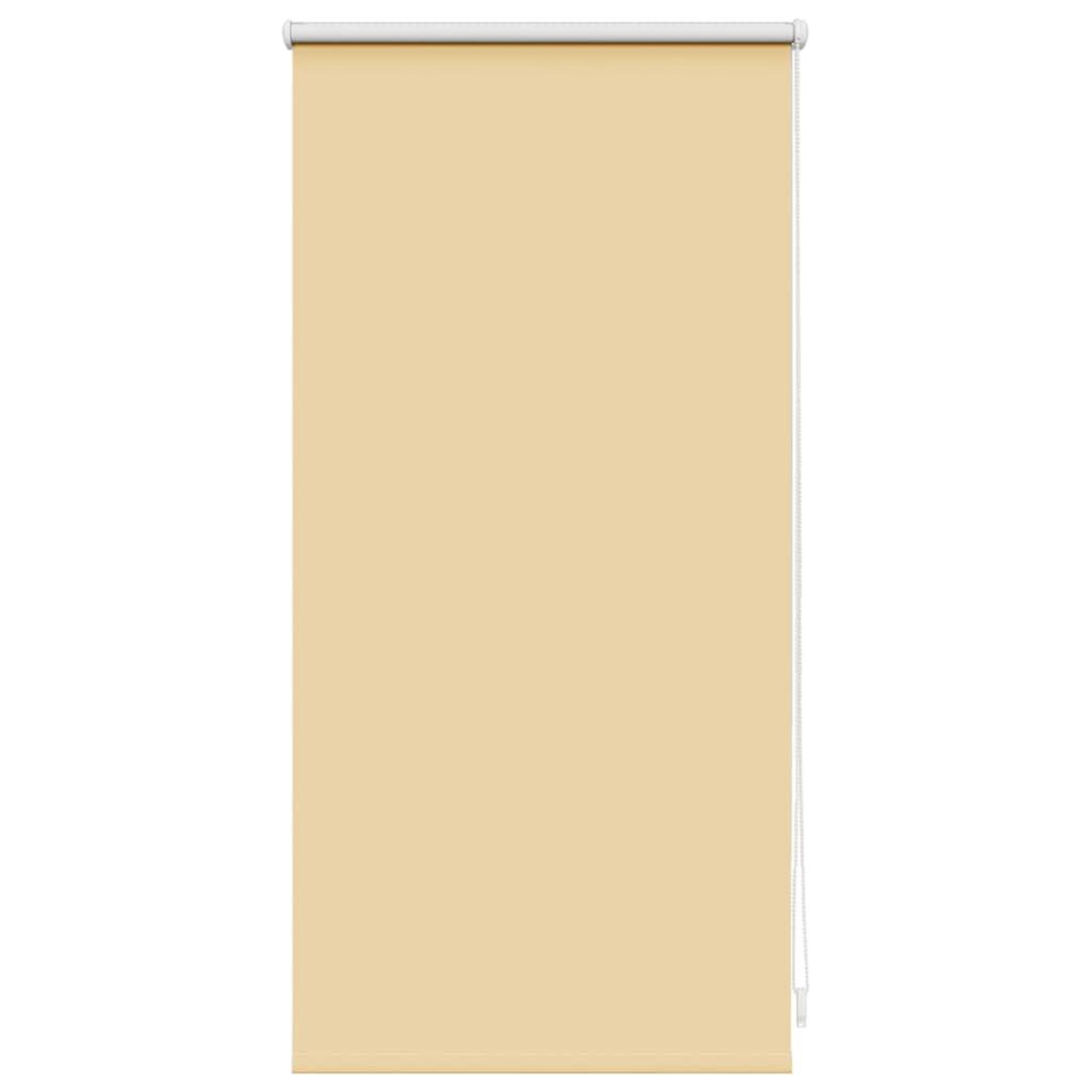 VIDAXL Store enrouleur occultant 44,4 x 100 cm, largeur du tissu 40 cm, beige