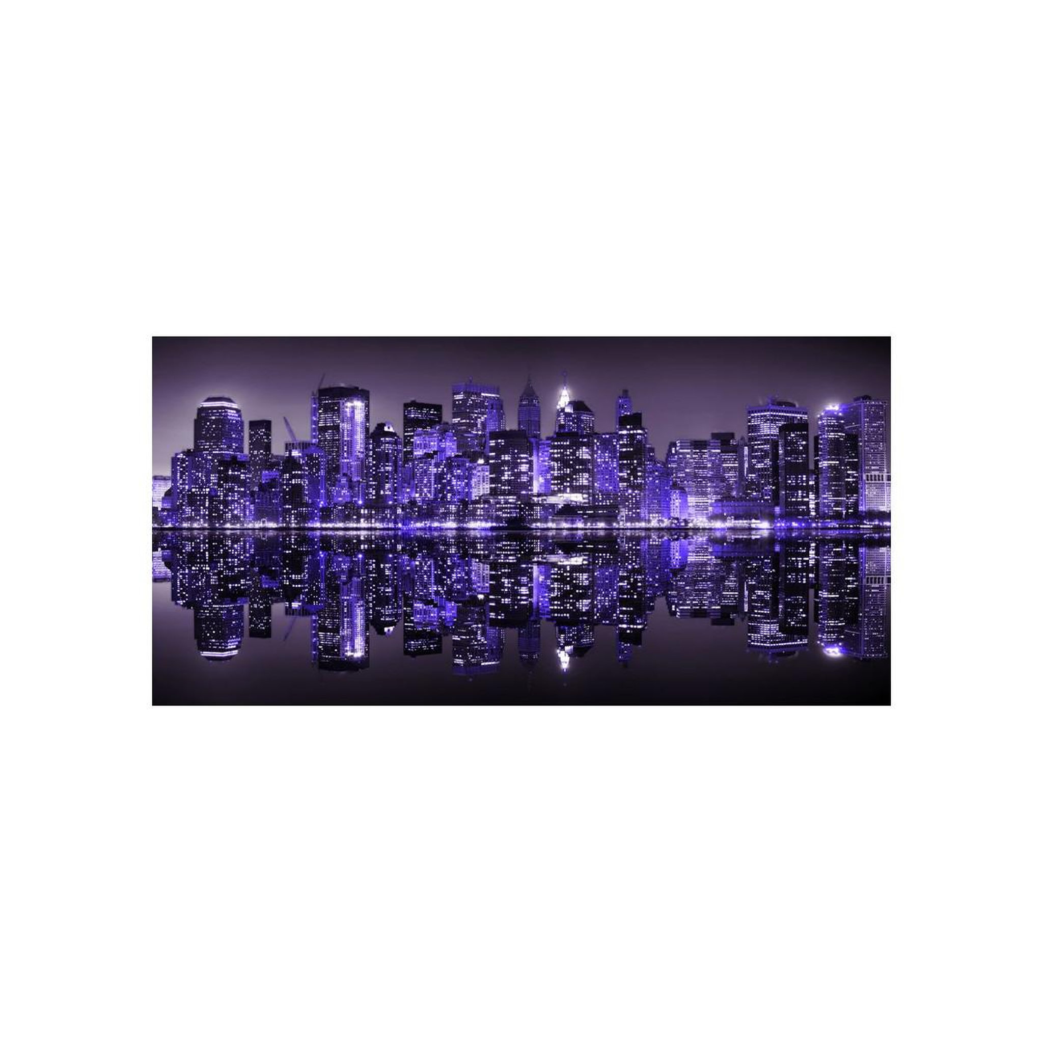 Voir la diapositive 2 : Paris Prix Papier peint xxl  american violet  270x550cm