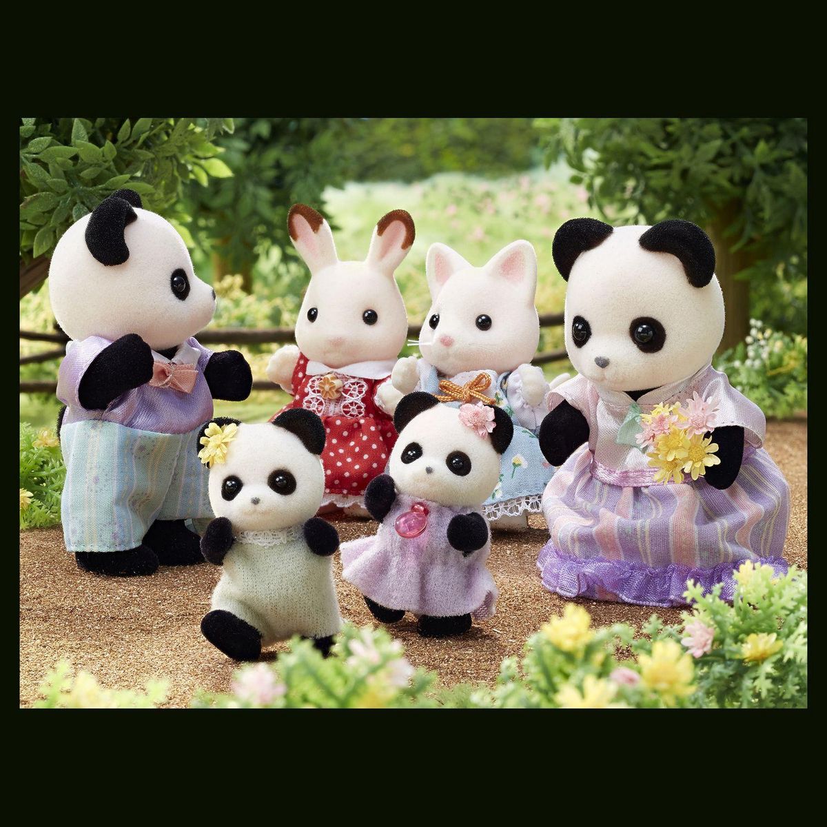 Sylvanian families 5529 Famille Panda - Sylvanian Families