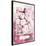 Paris Prix Affiche Murale Encadrée  Scent of Peonies. Coloris disponibles : Noir, Jaune