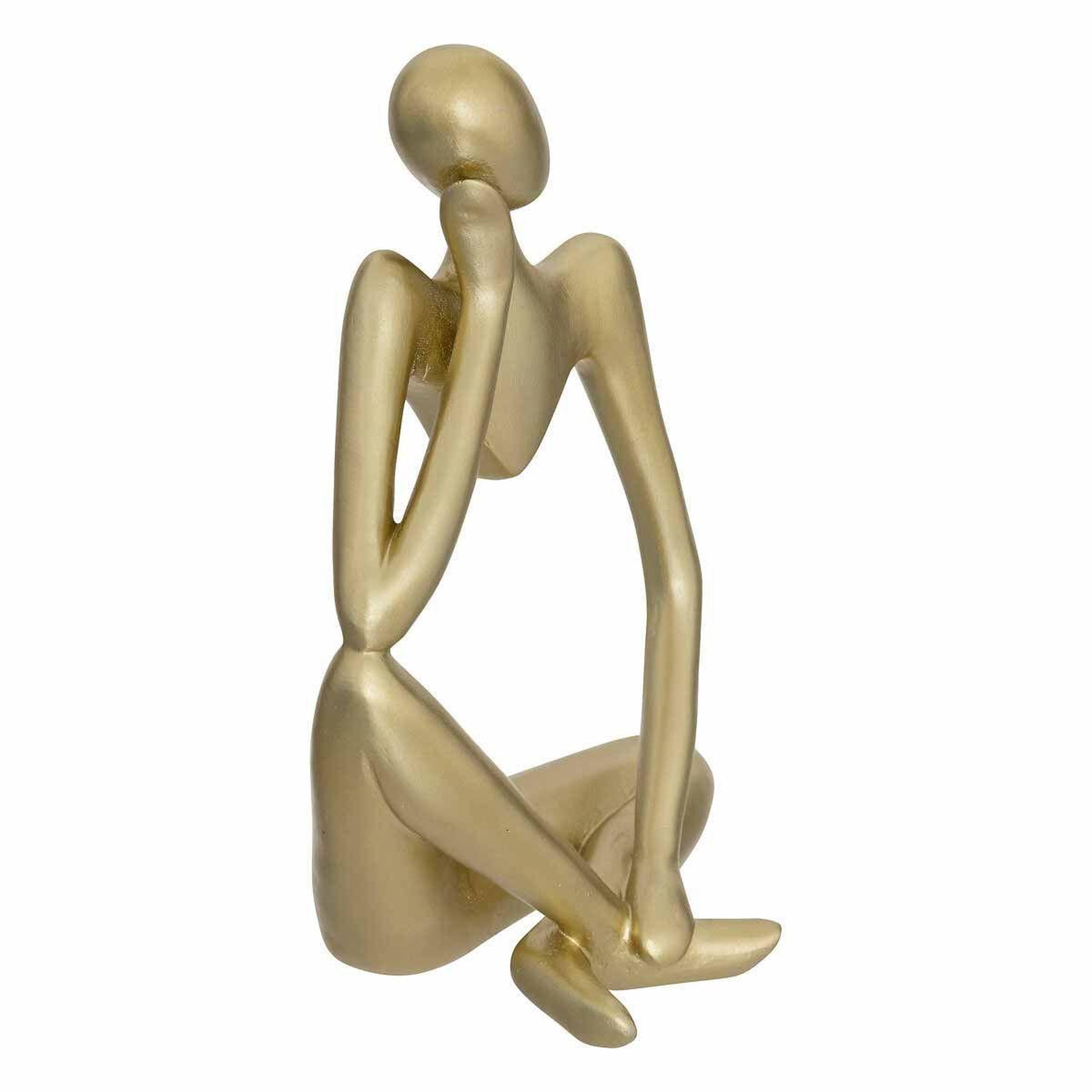 Voir la diapositive 4 : ATMOSPHERA Lot de 3 statuettes déco femme  le collectionneur  17cm or