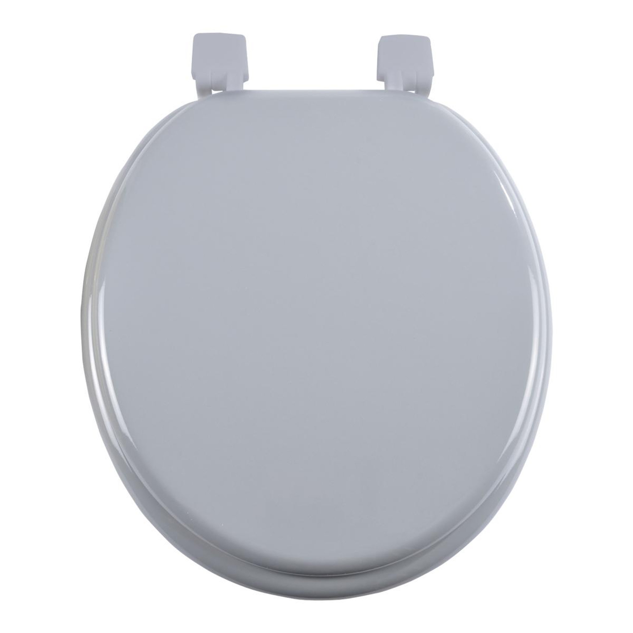 Eden Abattant wc gris mdf – charnières plastiques – 47 x 37 cm