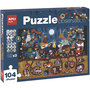 Voir la diapositive 1 : Apli Agipa Puzzle Observation Foret 104 pieces