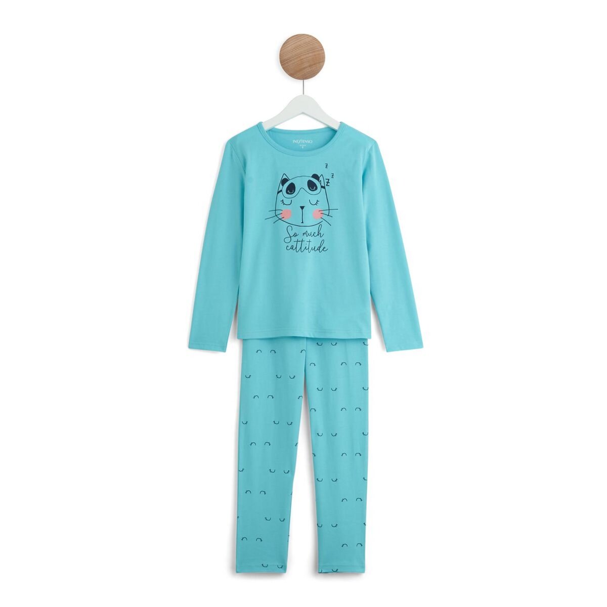 IN EXTENSO Ensemble pyjama chat fille