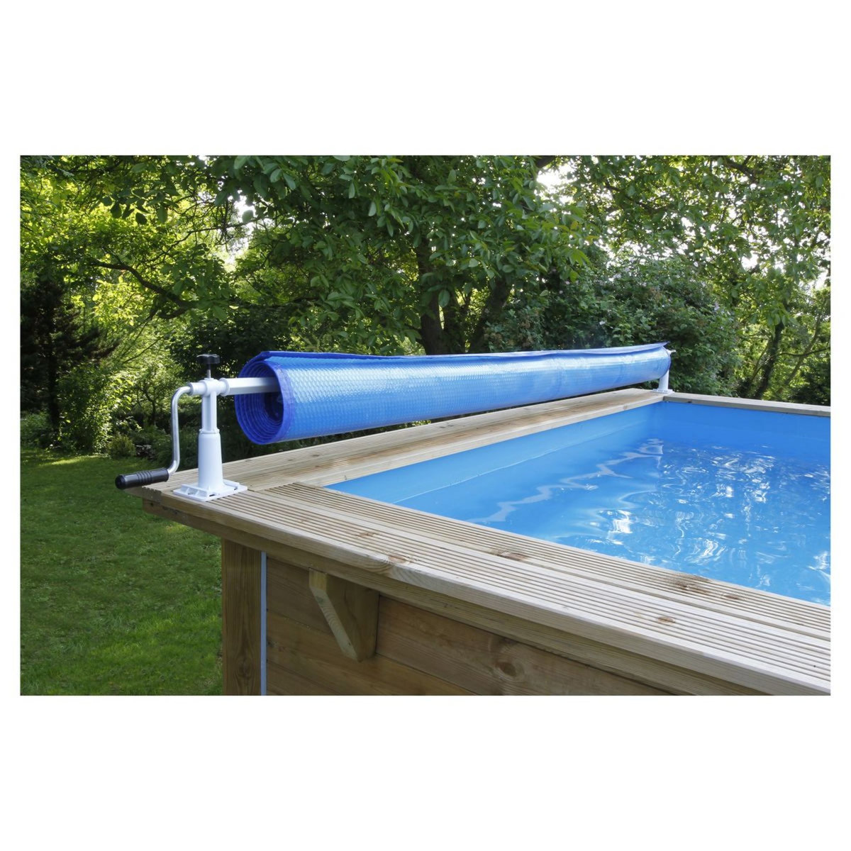 UBBINK Enrouleur bâche à bulles - Jusqu'à 5,50m - XTRA