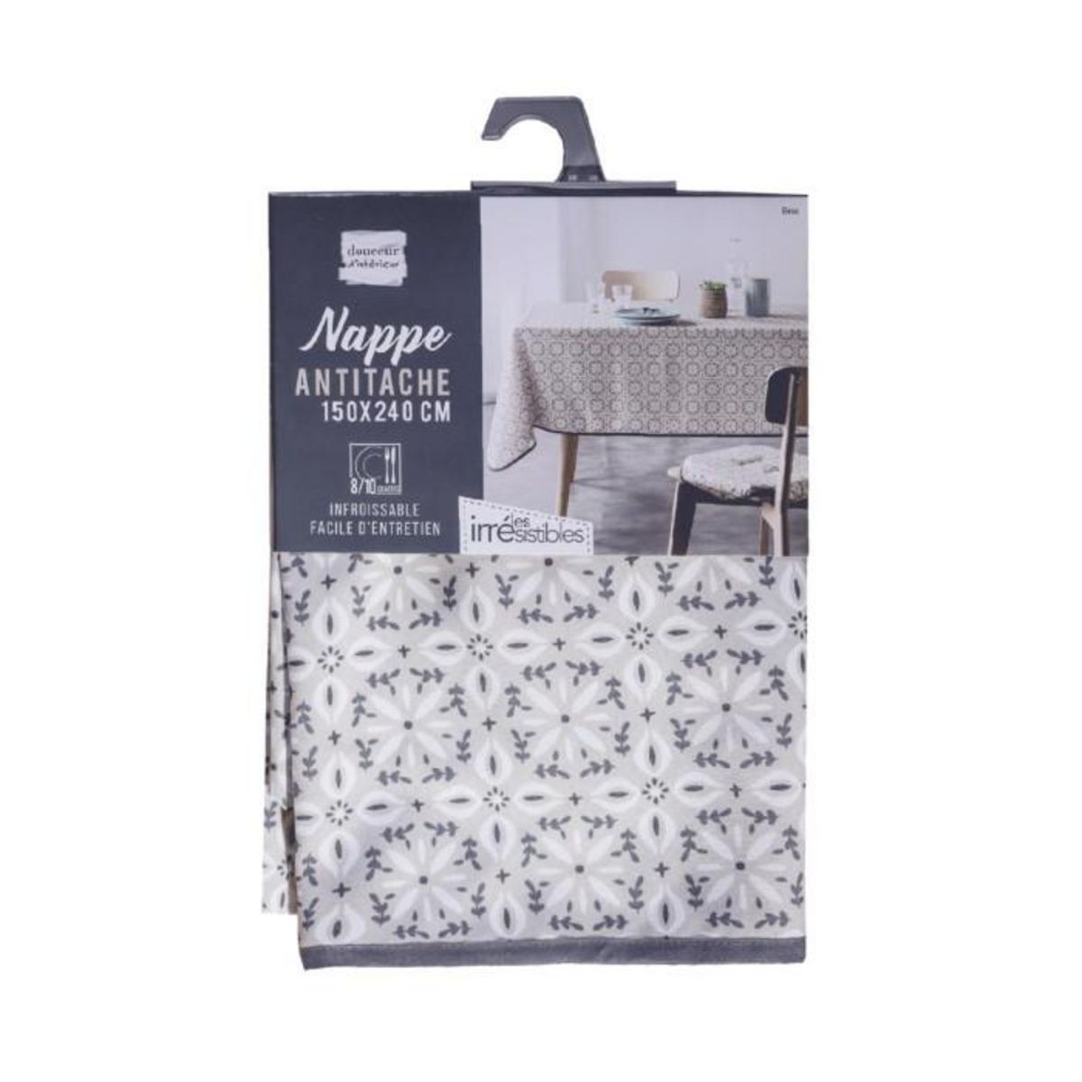 Paris Prix Nappe Antitache  Eros  150x240cm Naturel