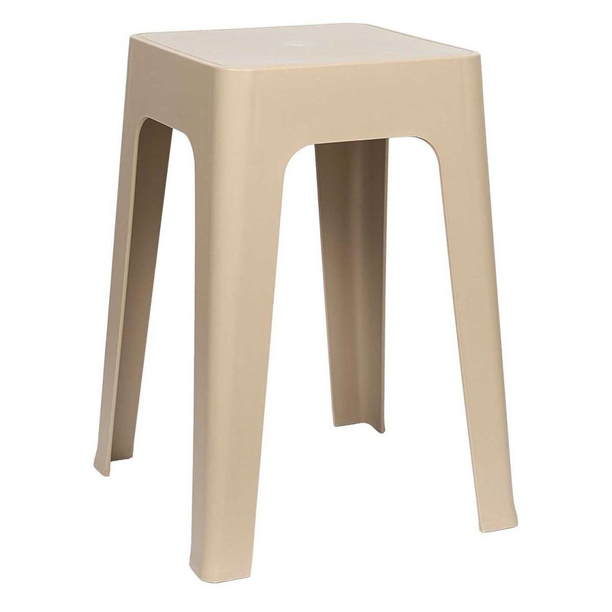 Voir la diapositive 2 : The Home Deco Factory Lot de 6 tabourets empilables  spectra  47cm beige