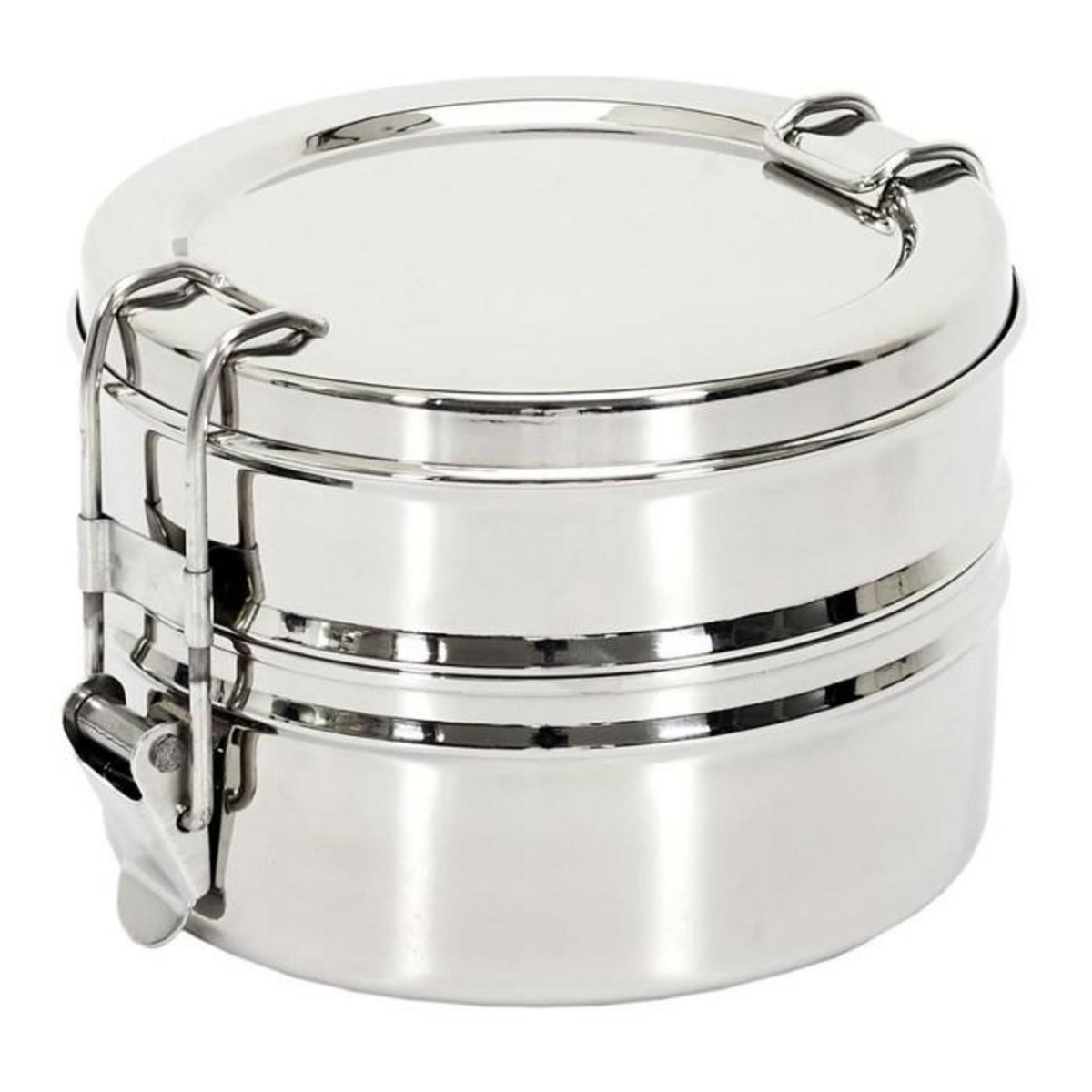 Paris Prix Lunch Box Ronde  2 Niveaux  80cl Inox