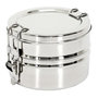 Voir la diapositive 1 : Paris Prix Lunch Box Ronde  2 Niveaux  80cl Inox