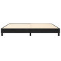 Voir la diapositive 5 : VIDAXL Cadre de lit sans matelas noir 200x200 cm velours
