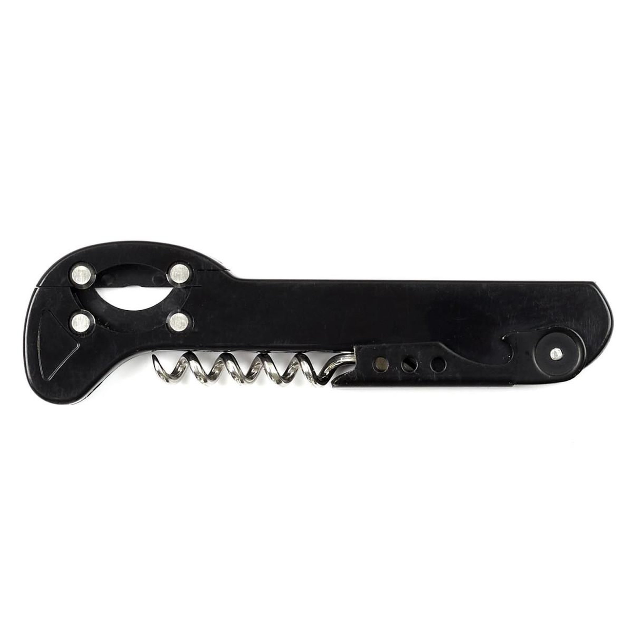 Voir la diapositive 1 : COOK CONCEPT Tire-bouchon 3 en 1  décapsuleur  14cm noir